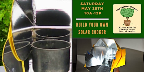 Build Your Own Solar Cooker Workshop primary image
