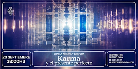 Charla "El Karma y el Presente Perfecto"  primärbild