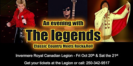 AN EVENING WITH THE LEGENDS Invermere BC Legion primary image