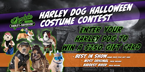Primaire afbeelding van 3rd Annual Harley-ween Dog Costume Contest