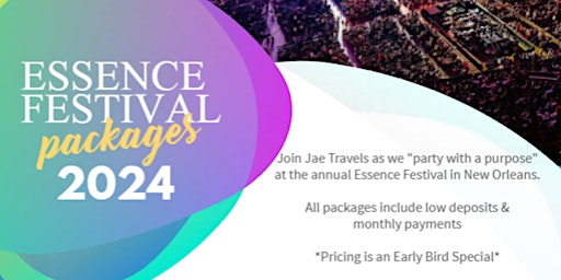 Essence Festival 2024 Hotel & Party Packages  primärbild