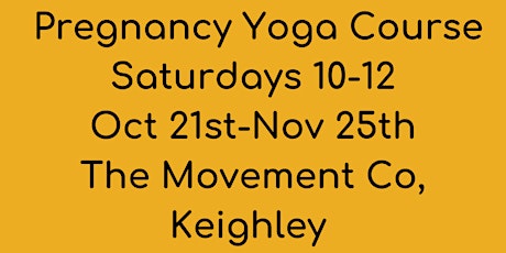 Pregnancy Yoga primary image