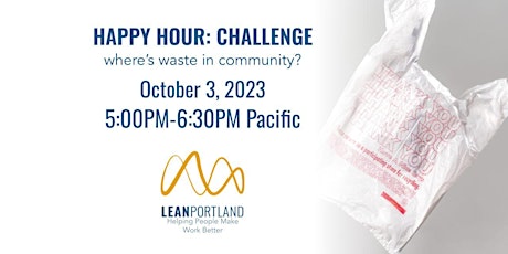 Image principale de Lean Portland Happy Hour: October 2023