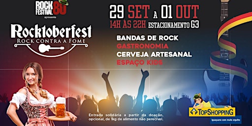 Rocktoberfest Rock 80 Festival Top Shopping primary image