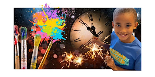 Image principale de Noon Year's Eve Paint Party for Kids