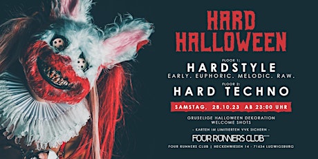 Hauptbild für Hard Halloween Party - Hardstyle (Floor 1) + Hard