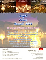 Vesak Day: Light of Peace in Boston 2014 primary image