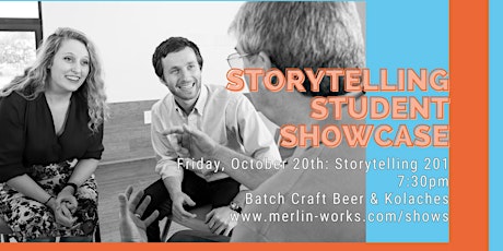 NEW DATE! Merlin Works Student Storytelling 201 Showcase primary image