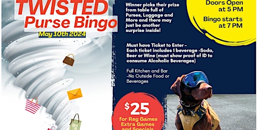 Imagem principal do evento Twisted Purse Bingo