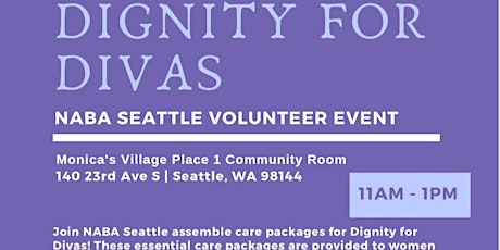 Dignity for Divas: NABA Seattle in the Community primary image