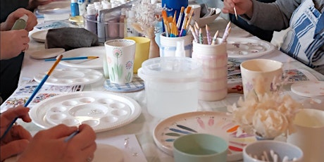 Imagem principal do evento Special Mother’s Day Event - Paint your own ceramics workshop.  Ages 15+