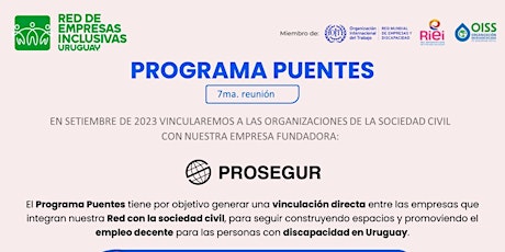 Hauptbild für Programa Puentes - 7ma. reunión - PROSEGUR