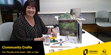 Community Crafts at Burnie Library