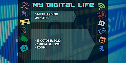 Imagem principal do evento Safeguarding Websites | My Digital Life