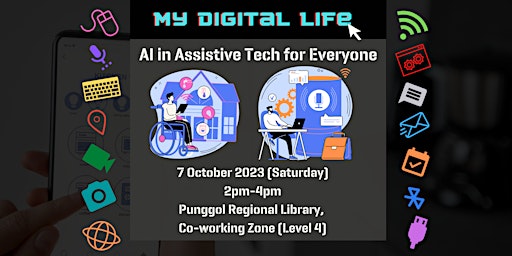Imagem principal do evento AI in Assistive Tech for Everyone | My Digital Life