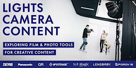 Immagine principale di Lights, Camera, Content: Exploring Film & Photo Tools for Creative Content 