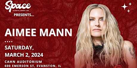 Hauptbild für SOLD OUT - Aimee Mann at Cahn Auditorium