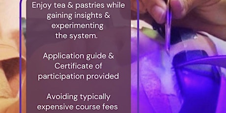 Enjoy Tea & Pastries While Learning New LED UV Lashing Technique  primärbild
