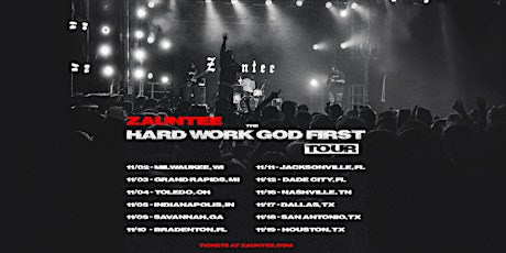 The Hard Work God First Tour - Nashville, TN primary image