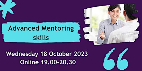 Advanced Mentoring skills primary image