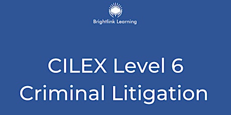 Level 6 Criminal Litigation Pre release