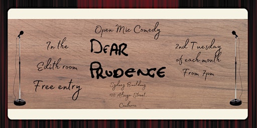 Image principale de Open Mic Comedy @Dear Prudence