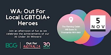 Primaire afbeelding van WA: Out for Local LGBTQIA+ Heroes