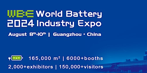 Imagem principal do evento 2024 World Battery & Energy Storage Industry Expo (WBE)