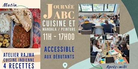 Hauptbild für Journée ABC - Atelier cuisine indienne végétarienne + Atelier Mandala