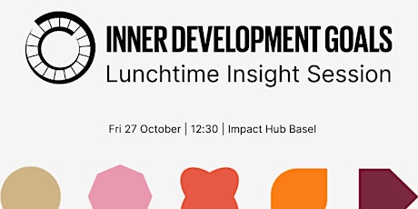Hauptbild für Inner Development Goals Lunchtime Insight Session