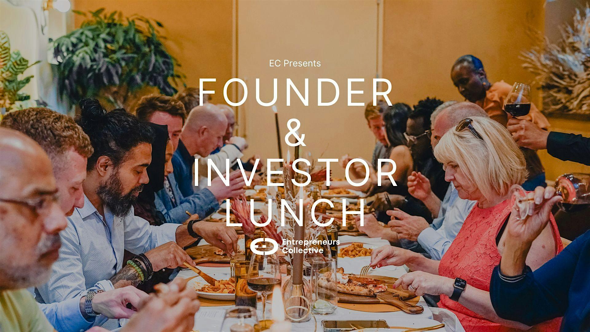 Series A Tech Founder & VC Investors Start-up Networking Lunch