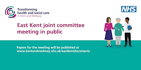 East Kent joint committee meeting in public – August (moved from 25 July) primary image