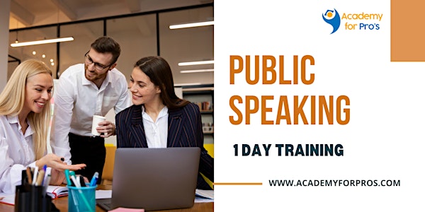Public Speaking 1 Day Training in Kelowna
