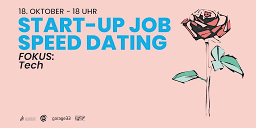Image principale de Start-up Job Speed Dating – Fokus: Tech