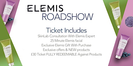 ELEMIS Roadshow With FREE Facial & SkinLab Consultation primary image