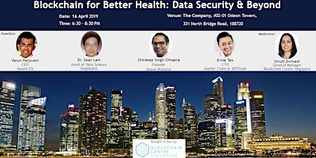 Blockchain for Better Health: Data Security & Beyond primary image