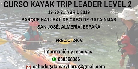 Imagen principal de Coastal kayak trip leader award