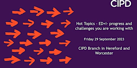 Hot Topics – ED+I- progress and challenges you are working with primary image