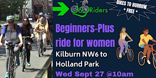 JoyRiders Beginners Ride: South Kilburn to Holland Park primary image