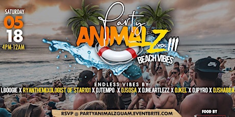 Party Animalz Vol 3: Beach Vibes Edition