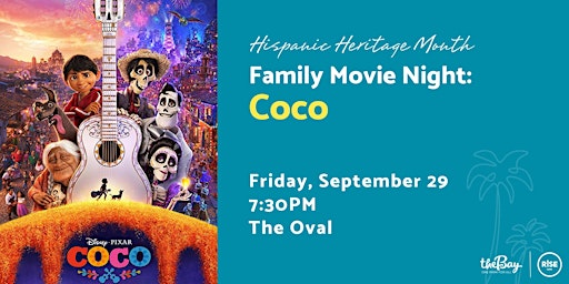 Imagem principal do evento Family Movie Night: Coco