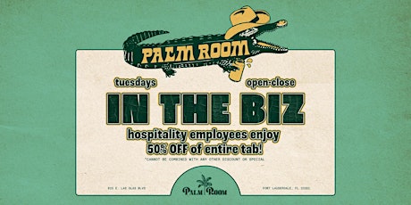 Industry Night At Palm Room