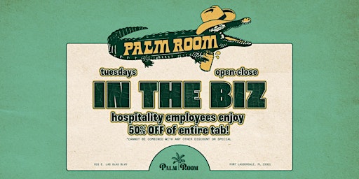 Primaire afbeelding van Industry Night At Palm Room