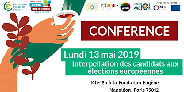 Conférence d'interpellation des candidats aux élections européennes