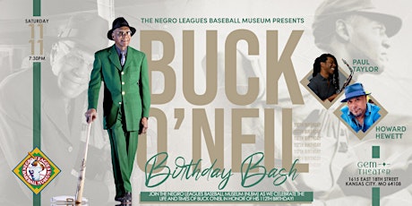Buck O'Neil's Annual Birthday Celebration primary image
