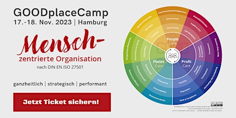 Hauptbild für GOODplaceCamp 2023 - Auf dem Weg zur Menschzentrierten Organisaton