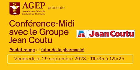 Conférence-midi: Jean Coutu  primärbild