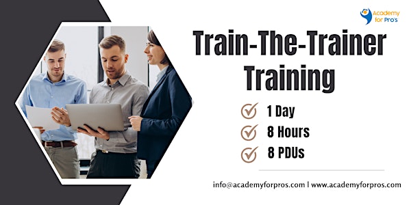 Train-The-Trainer 1 Day Training in Worcester