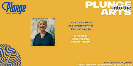 Plunge into the Arts with Patricia Lappin primary image