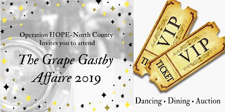 Grape Gatsby Affaire 2019 - Operation Hope - North County primary image